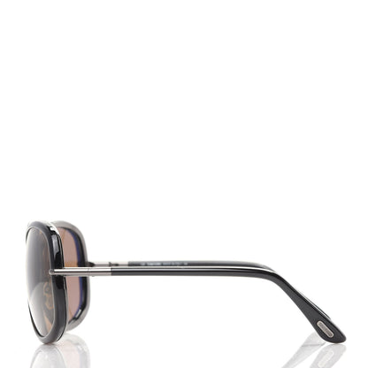 Tom Ford Elle Aviator Sunglasses TF135 Black 3 of 8
