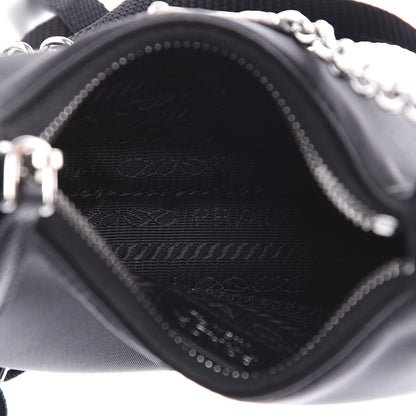 Prada Tessuto Nylon Mini Re-Edition 2000 Shoulder Bag Black 5 of 11