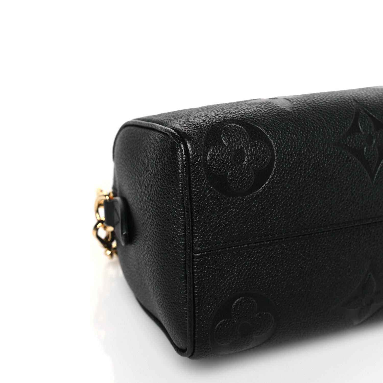 Louis Vuitton Empreinte Monogram Giant Speedy Bandouliere 20 Black 7 of 8
