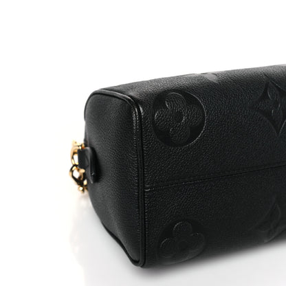 Louis Vuitton Empreinte Monogram Giant Speedy Bandouliere 20 Black 7 of 8