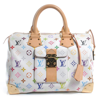 Louis Vuitton Monogram Multicolor Speedy 30 White 1 of 7