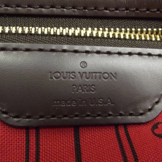 Louis Vuitton Damier Ebene Neverfull GM 8 of 9