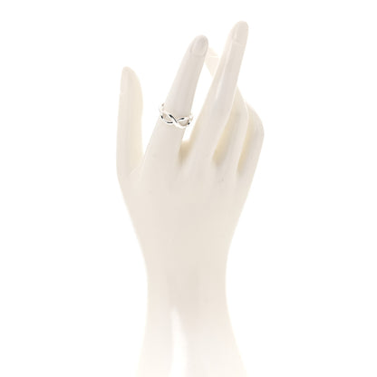 Tiffany Sterling Silver Infinity Ring 54 6.75 2 of 6