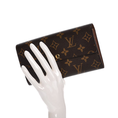 Louis Vuitton Monogram Sarah Wallet 2 of 10