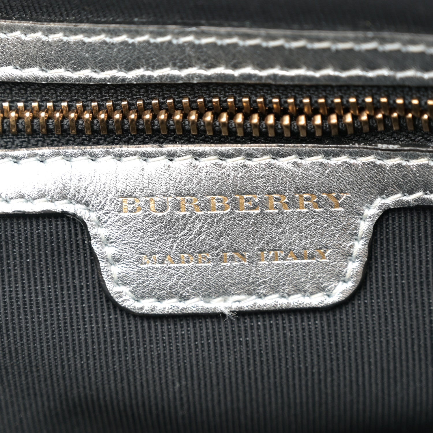Burberry Smooth Calfskin 1983 Knight Check Link Backpack Silver 5 of 10