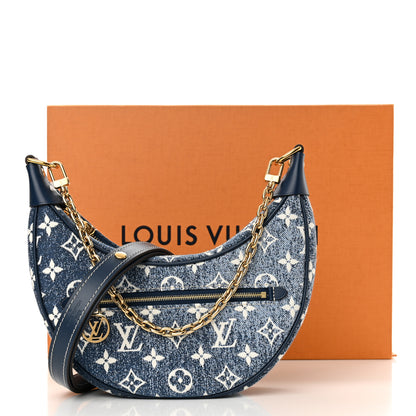 Louis Vuitton Monogram Jacquard Denim Loop Bleu 10 of 10