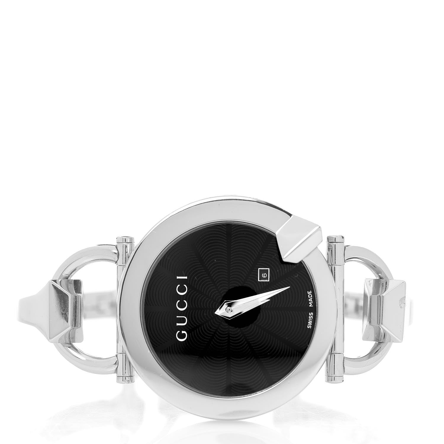 Gucci Stainless Steel 35mm Chiodo Quartz Watch Black 3 of 5