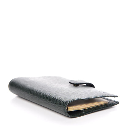 Louis Vuitton Taiga Small Ring Agenda Cover Epicea 4 of 6