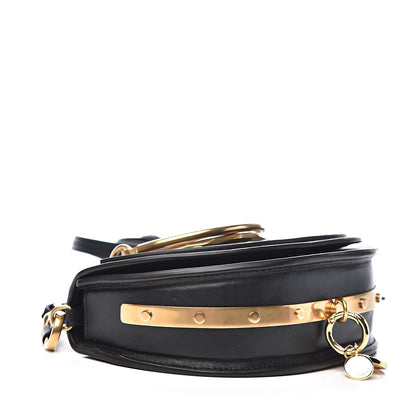 Chloe Calfskin Small Nile Bracelet Minaudiere Bag Black 4 of 10