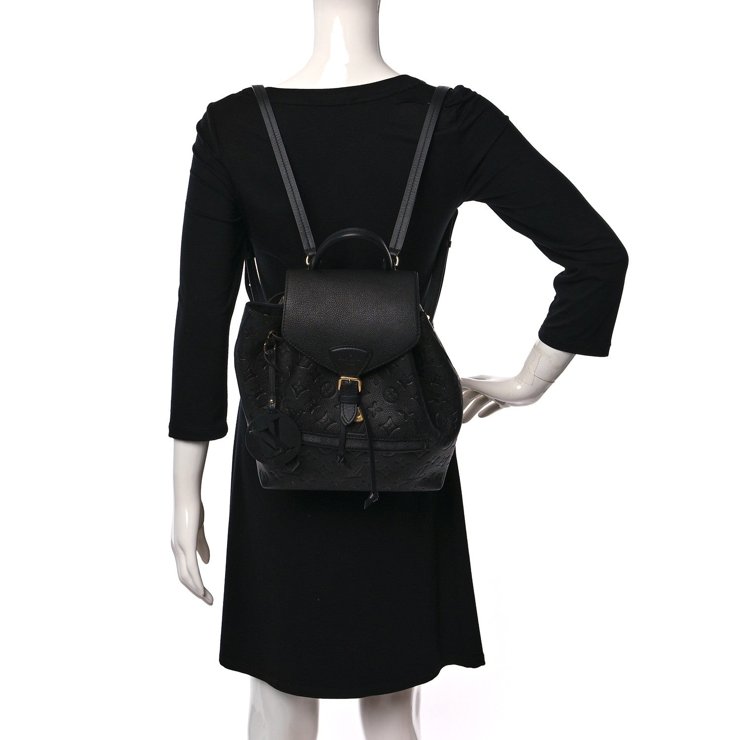 Louis Vuitton Empreinte Montsouris NM Backpack Black 2 of 8