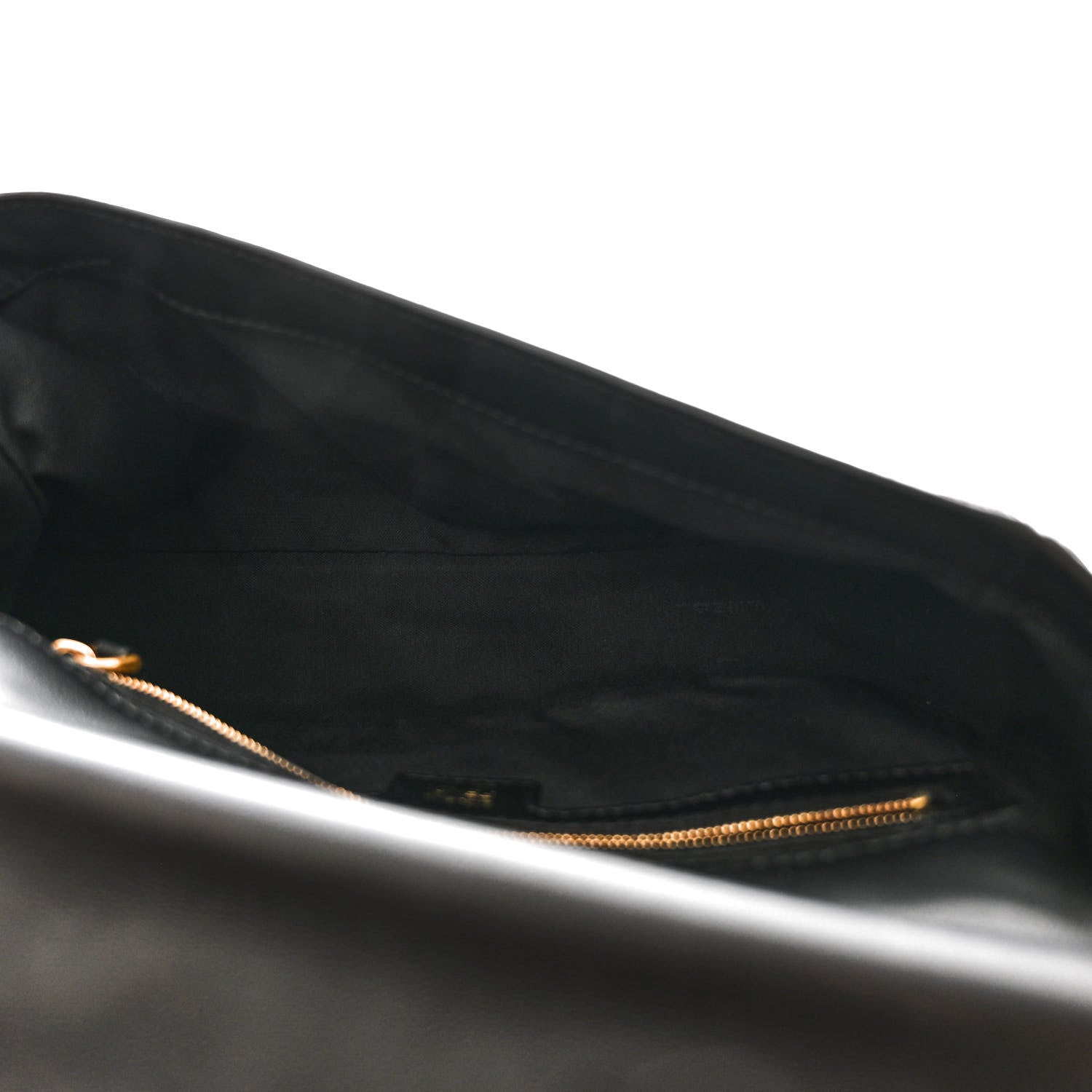 Fendi Nappa FF 1974 Embossed Baguette Black 5 of 10