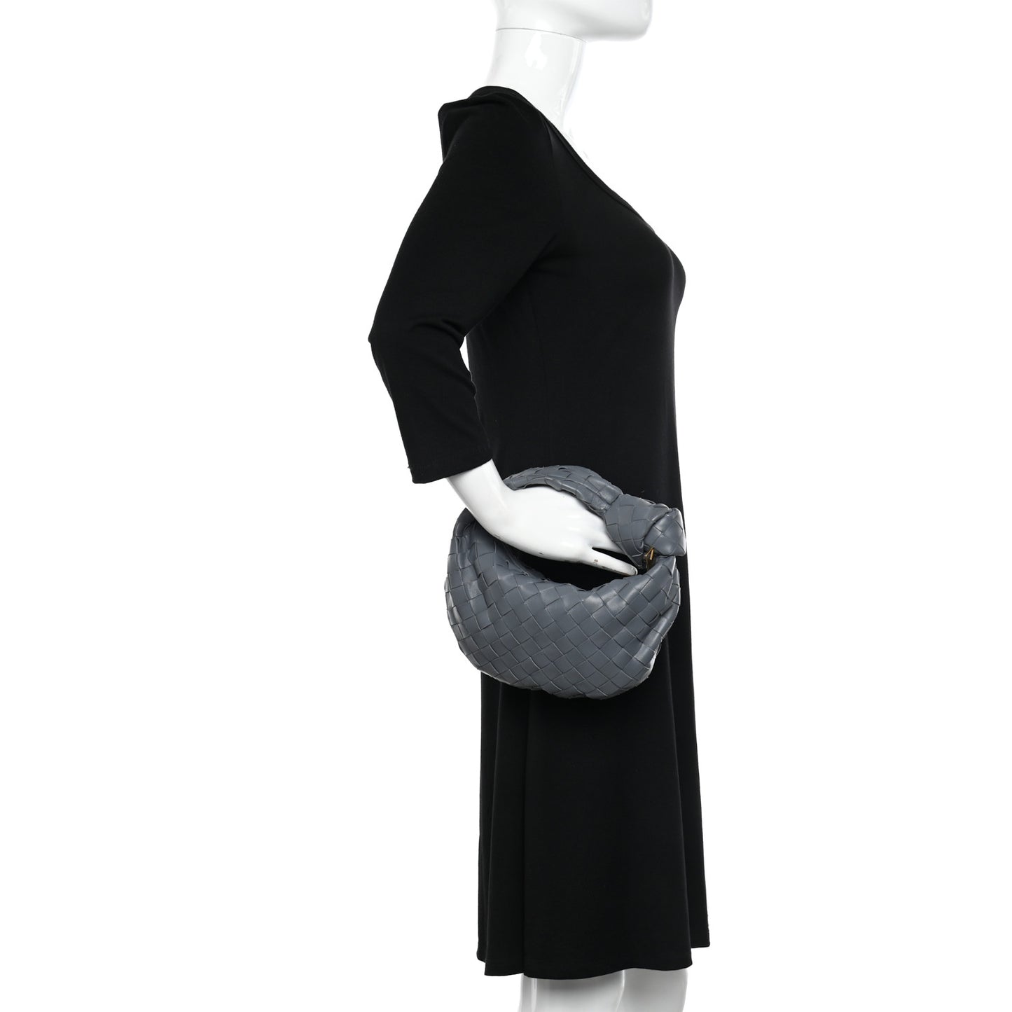 Nappa Intrecciato Mini Jodie Thunder
