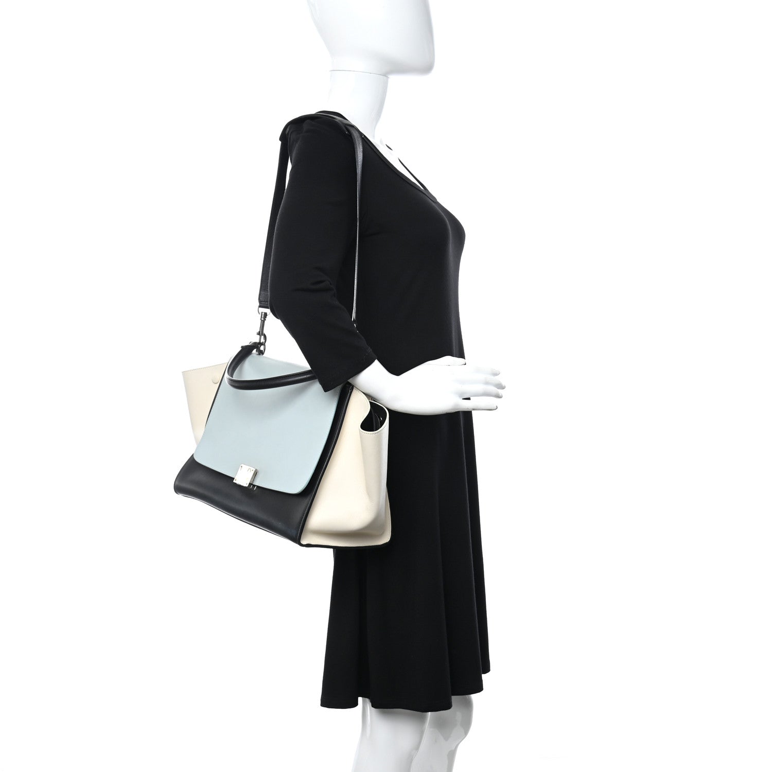 Celine Smooth Calfskin Medium Tri-Color 2 of 12