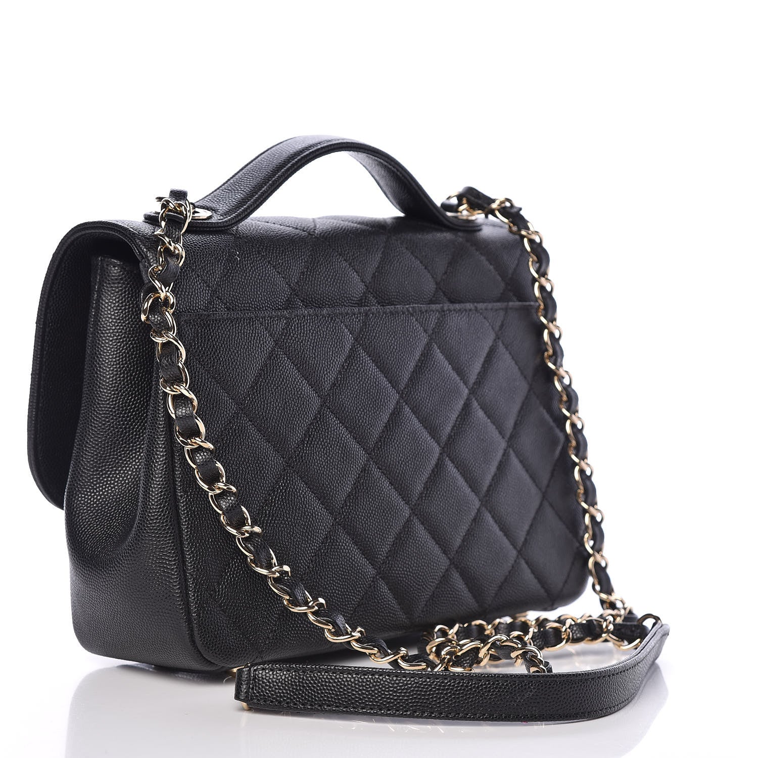 Chanel Caviar Quilted Medium Business Affinity Flap Black 3 of 11