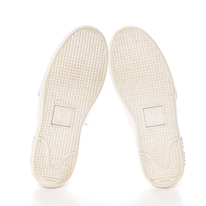 Louis Vuitton Calfskin Frontrow Sneakers 39 White 5 of 8