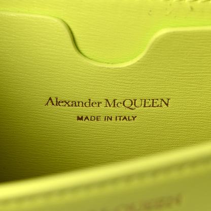 Alexander McQueen Nappa Skull Four Ring Knuckle Crossbody Bag Lichen 6 of 8