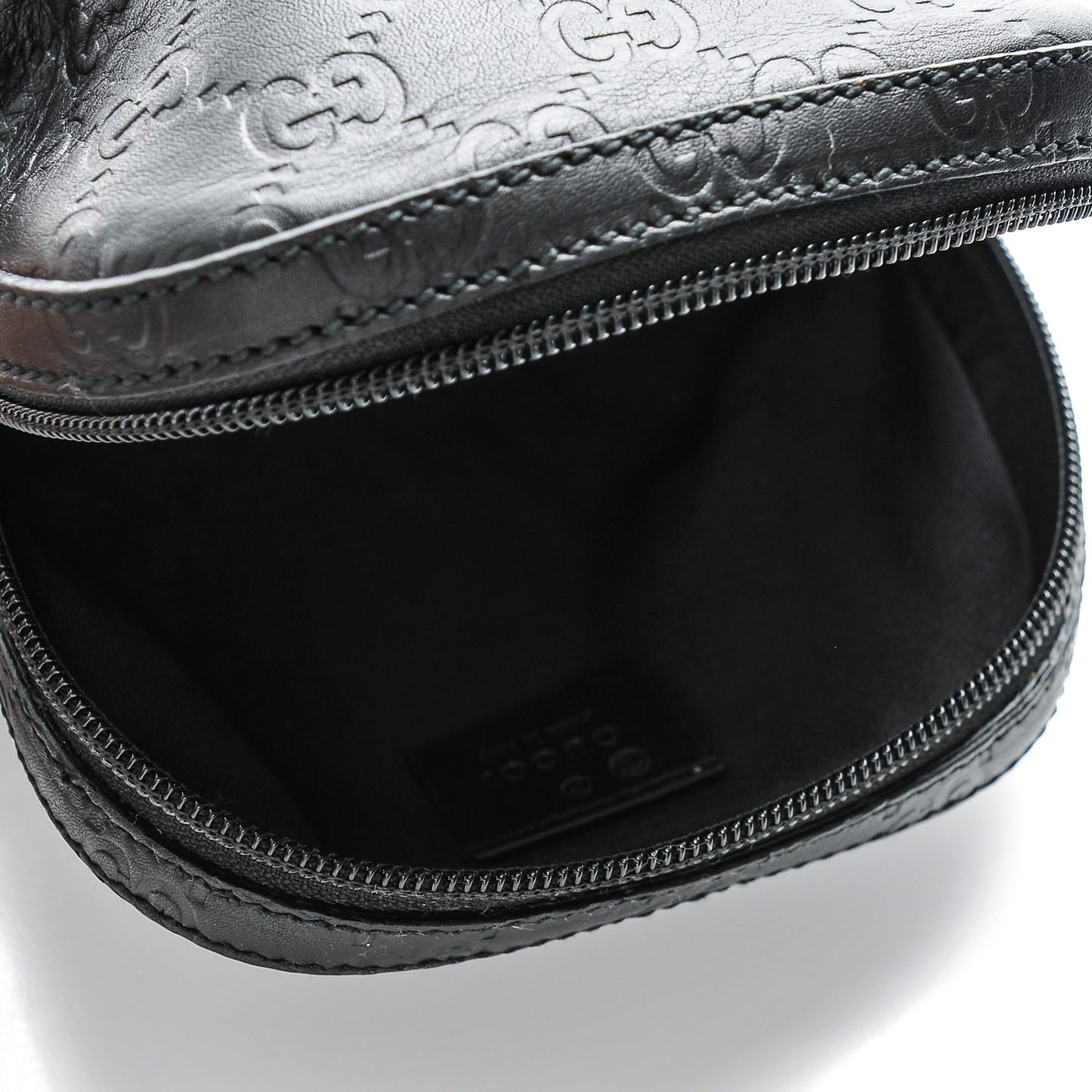 Guccissima GG Cosmetic Case Black
