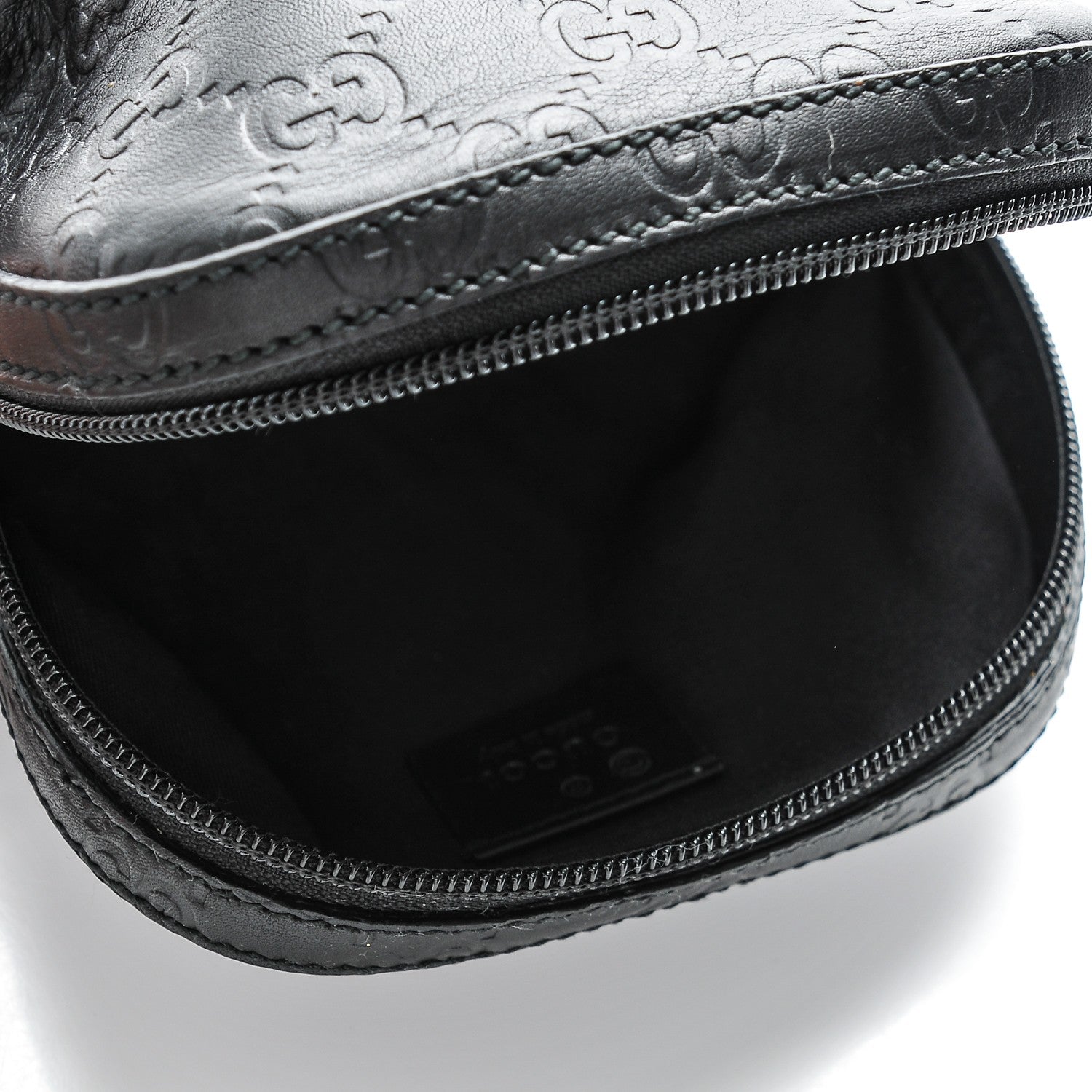 Gucci Guccissima GG Cosmetic Case Black 5 of 7
