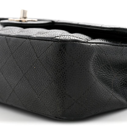 Chanel Caviar Quilted Medium Double Flap Black 10 of 13
