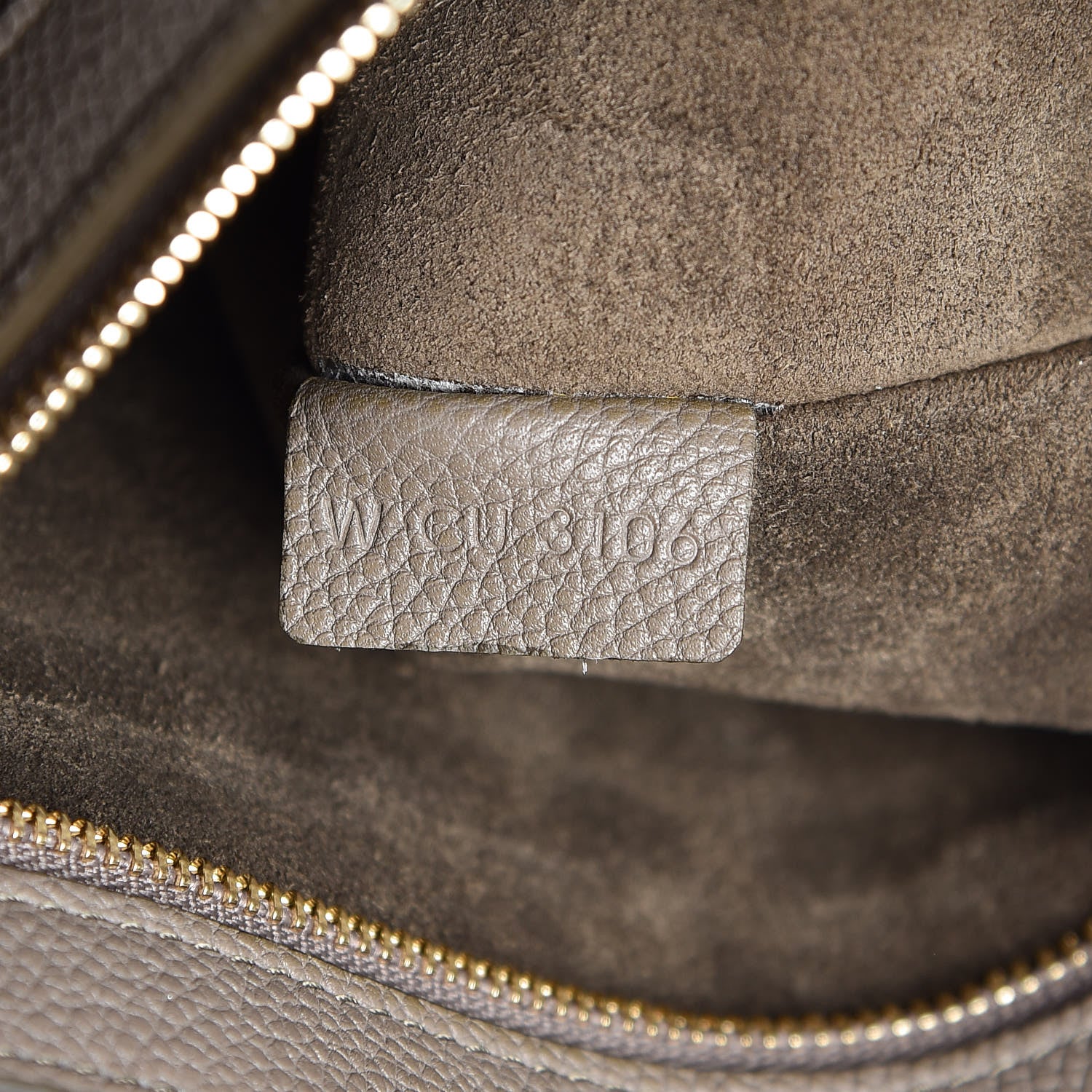 Celine Soft Grained Calfskin Small Belt Cabas Phantom Taupe 7 of 9
