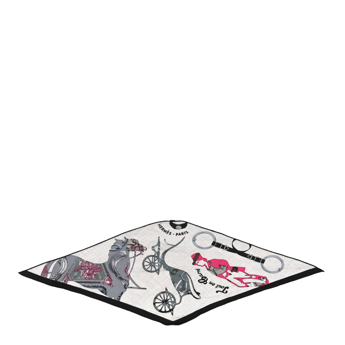 Cashmere Silk Tout En Carre Losange Shawl MM