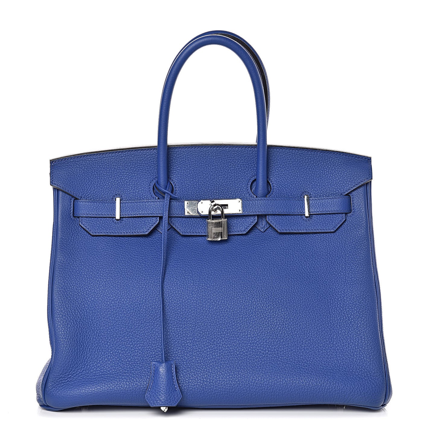 Togo Birkin 35 Bleu Electrique