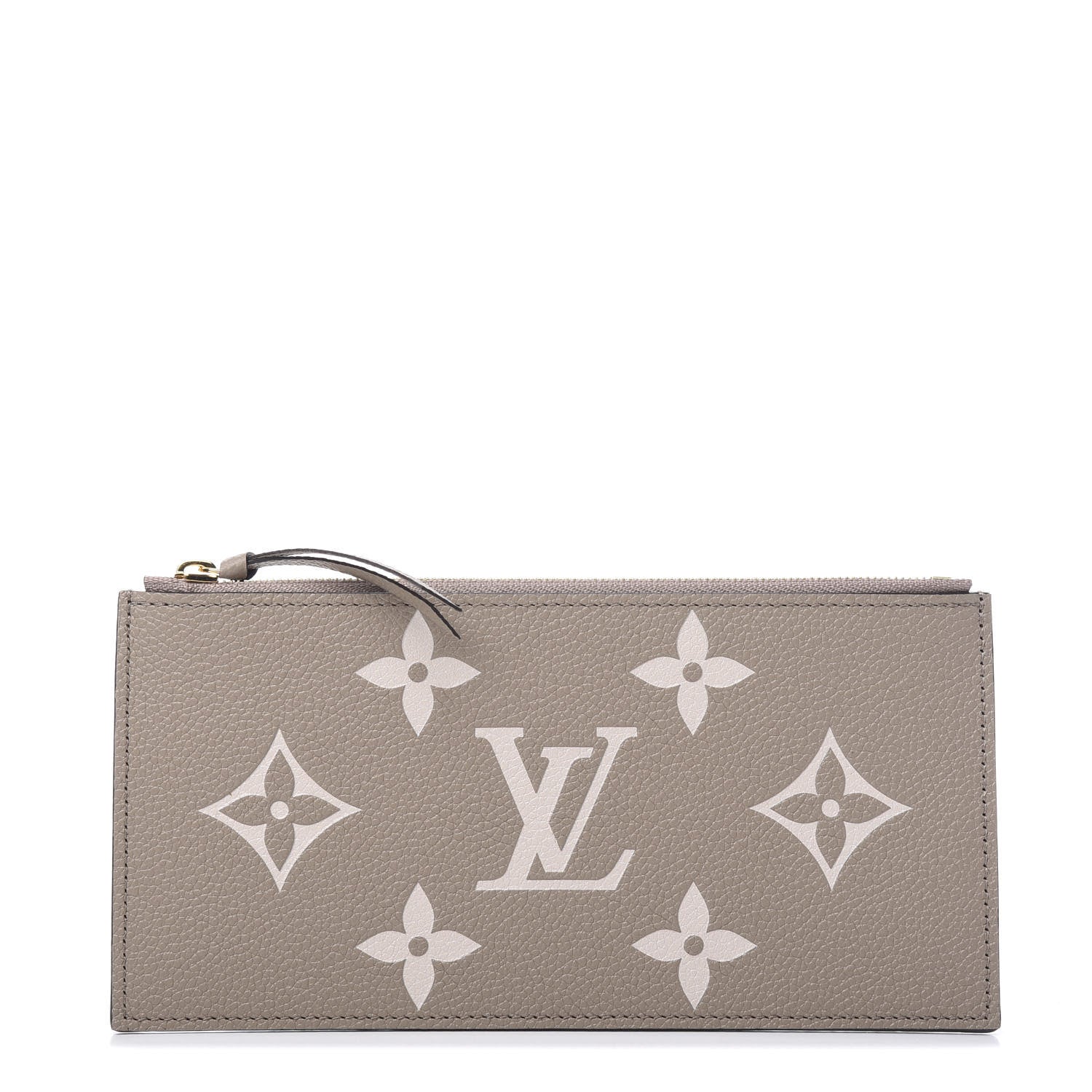 Louis Vuitton Empreinte Monogram Giant Pochette Felicie Zippered Insert Tourterelle Creme 1 of 5