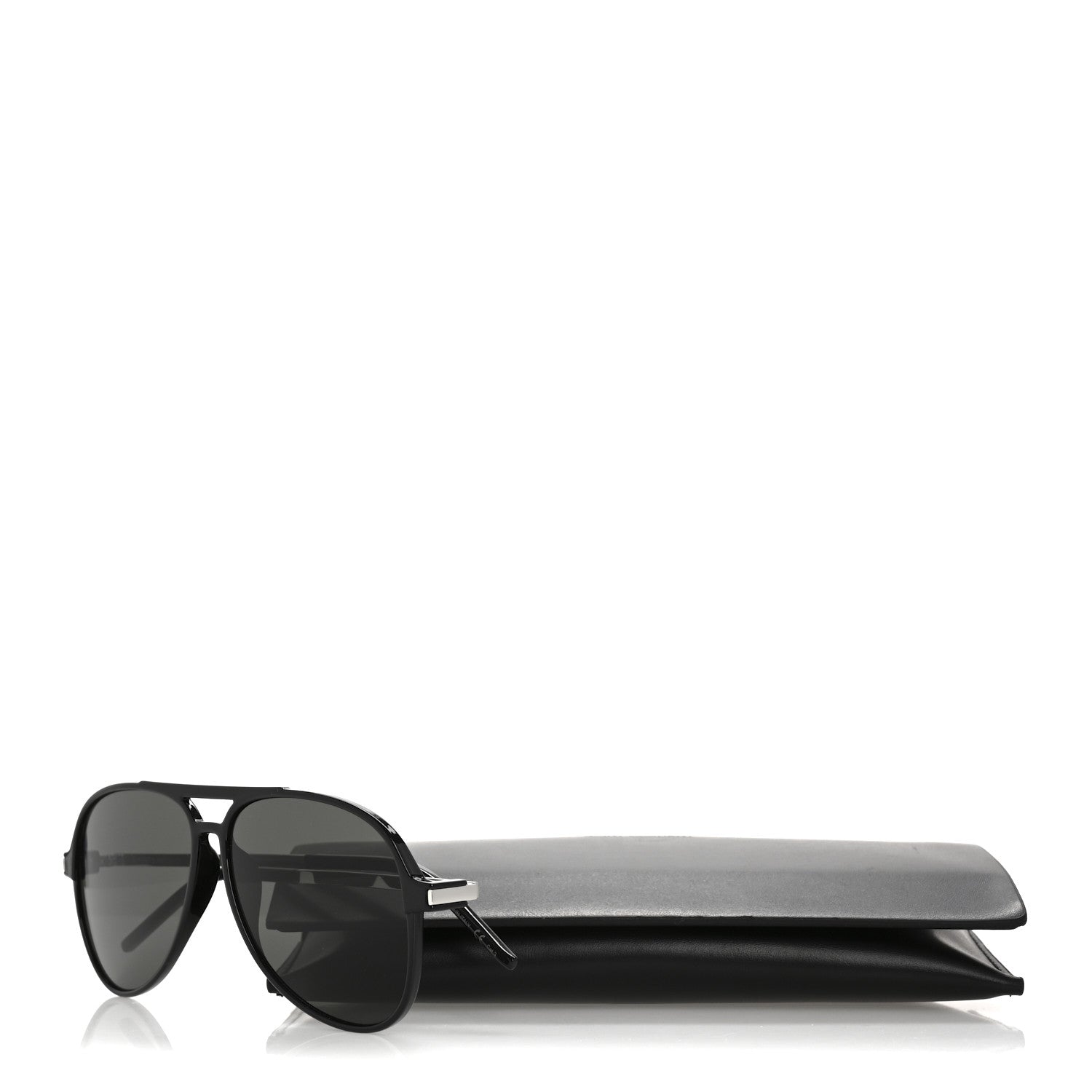 Saint Laurent Aviator SL 228 Sunglasses Black 9 of 9