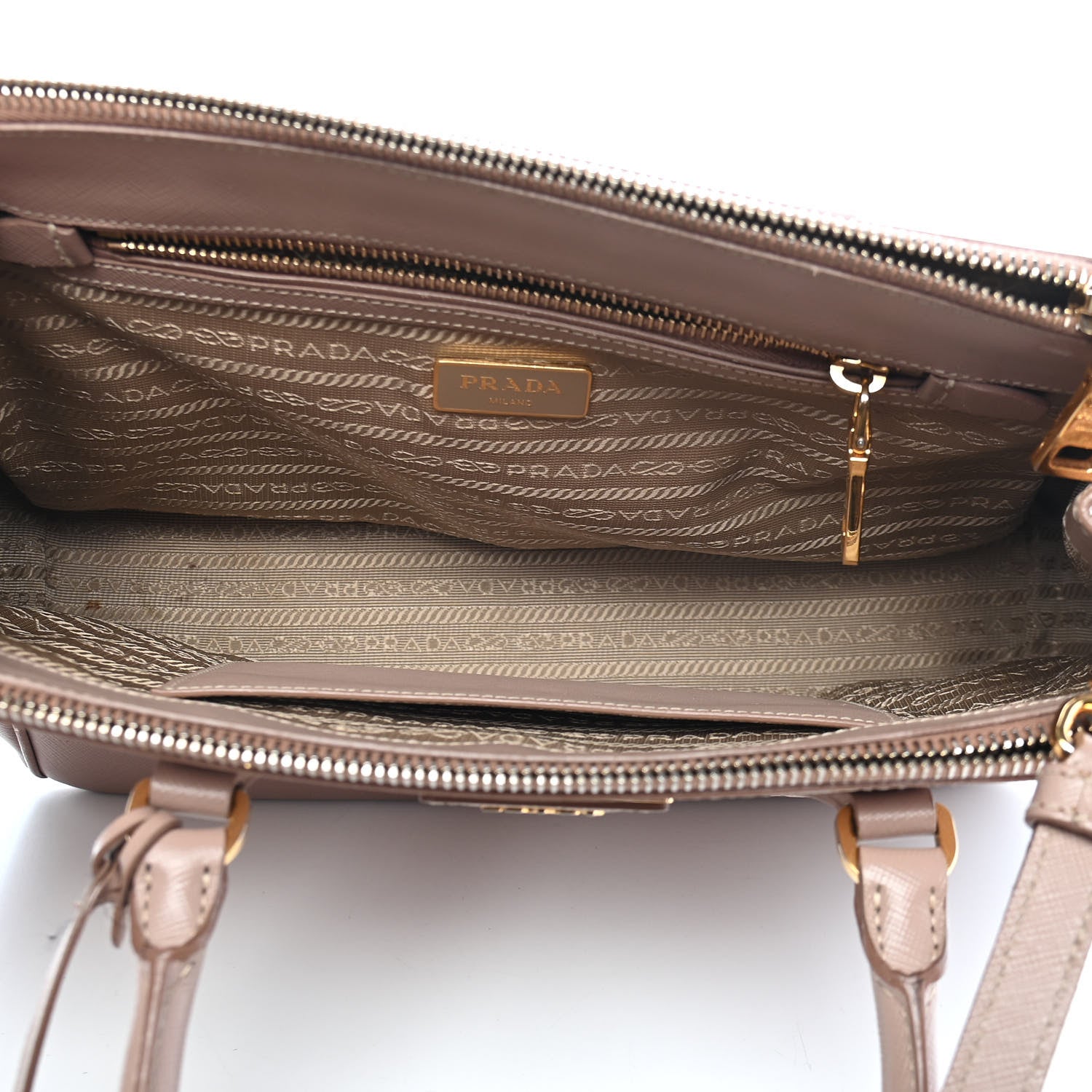 Prada Saffiano Medium Galleria Double Zip Tote Cipria 6 of 22