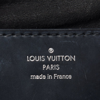 Louis Vuitton Calfskin Monogram Twist Studded Shoulder Bag MM Black 6 of 10