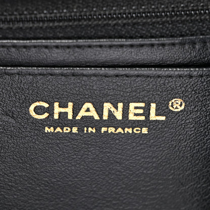 Chanel Lambskin Quilted Mini Coco Charms Rectangular Flap Black 6 of 13