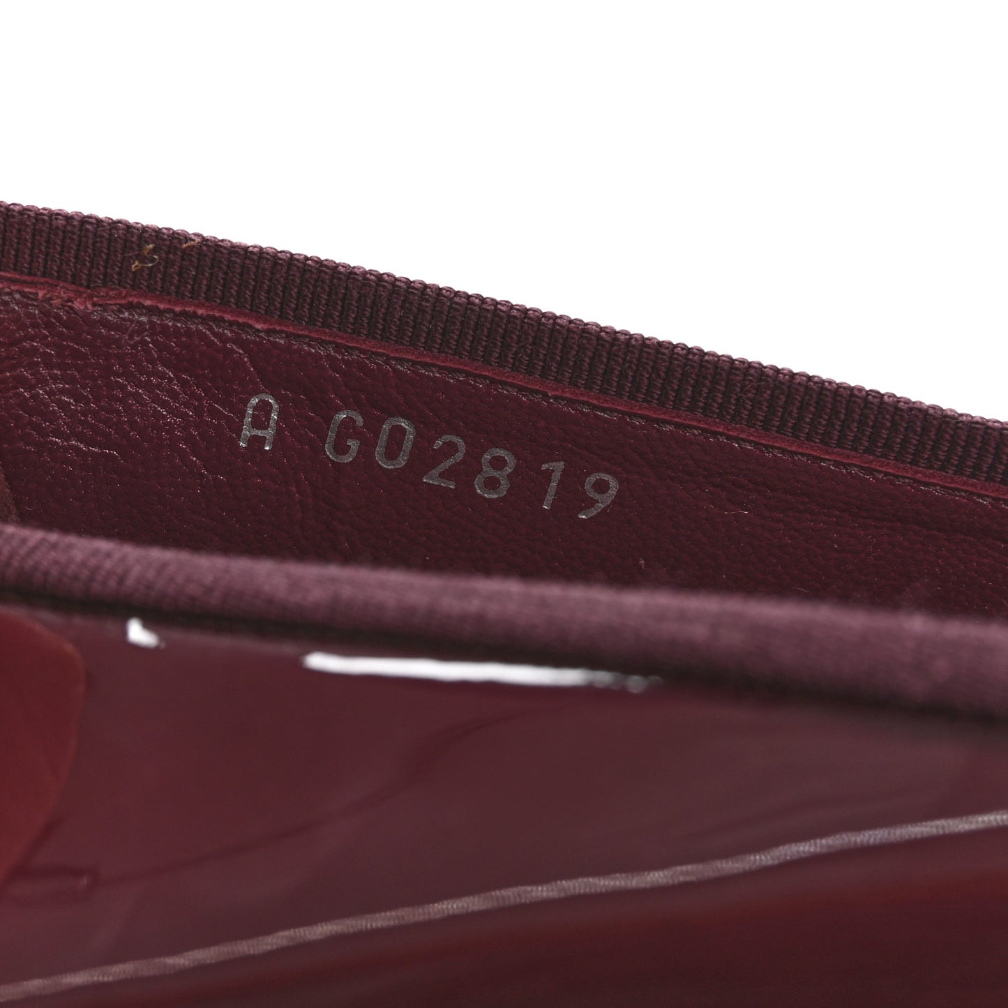 Patent Cap Toe Ballerina Flats 38 Prune