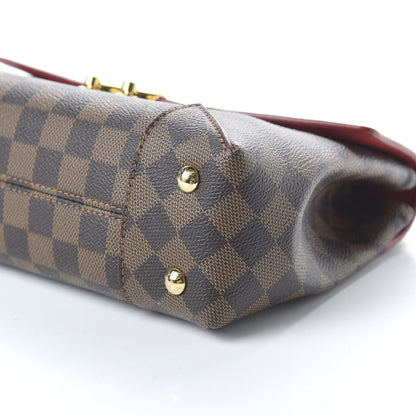 Louis Vuitton Damier Ebene Caissa Clutch Cherry 7 of 9