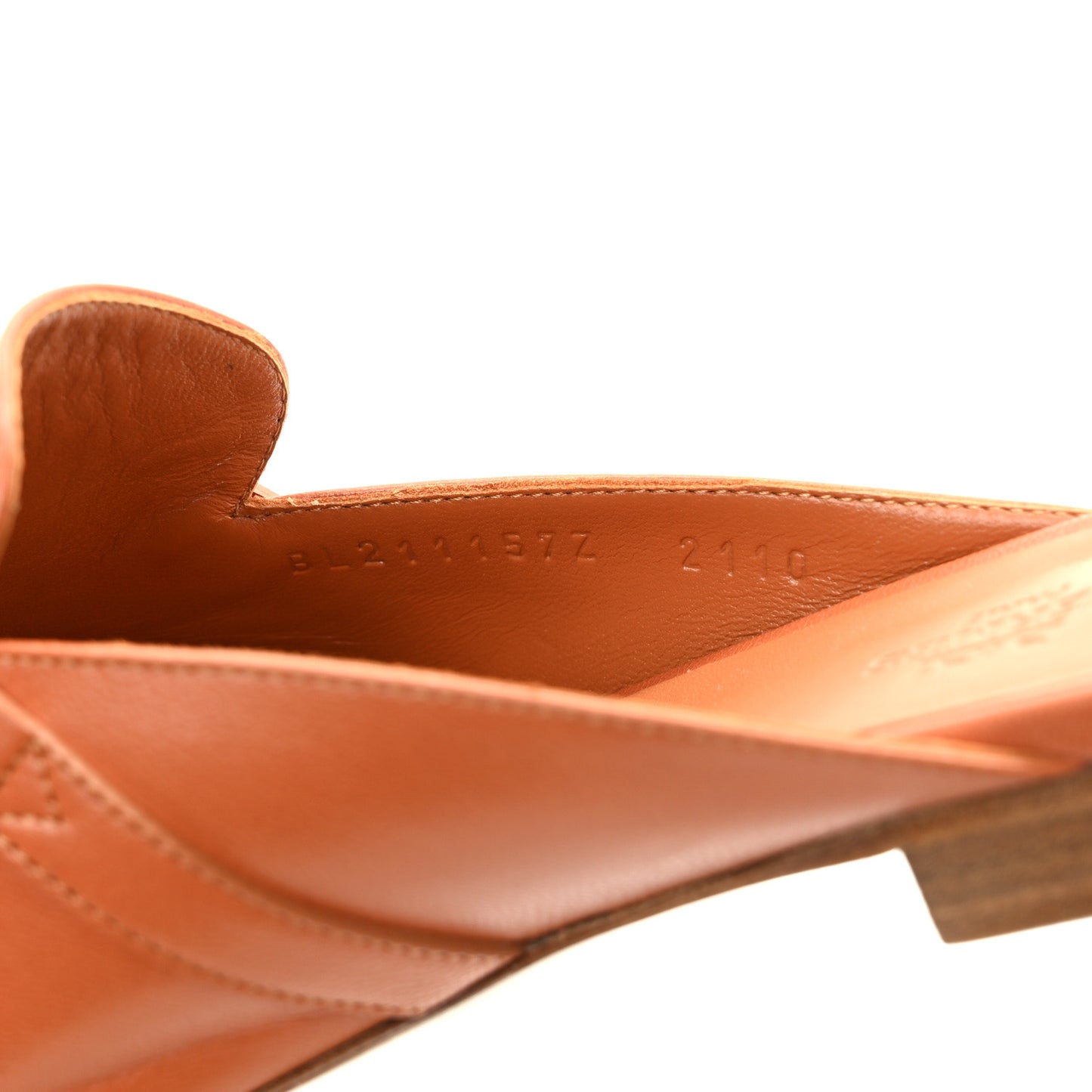 Heritage Calfskin Oz Mules 40 Natural