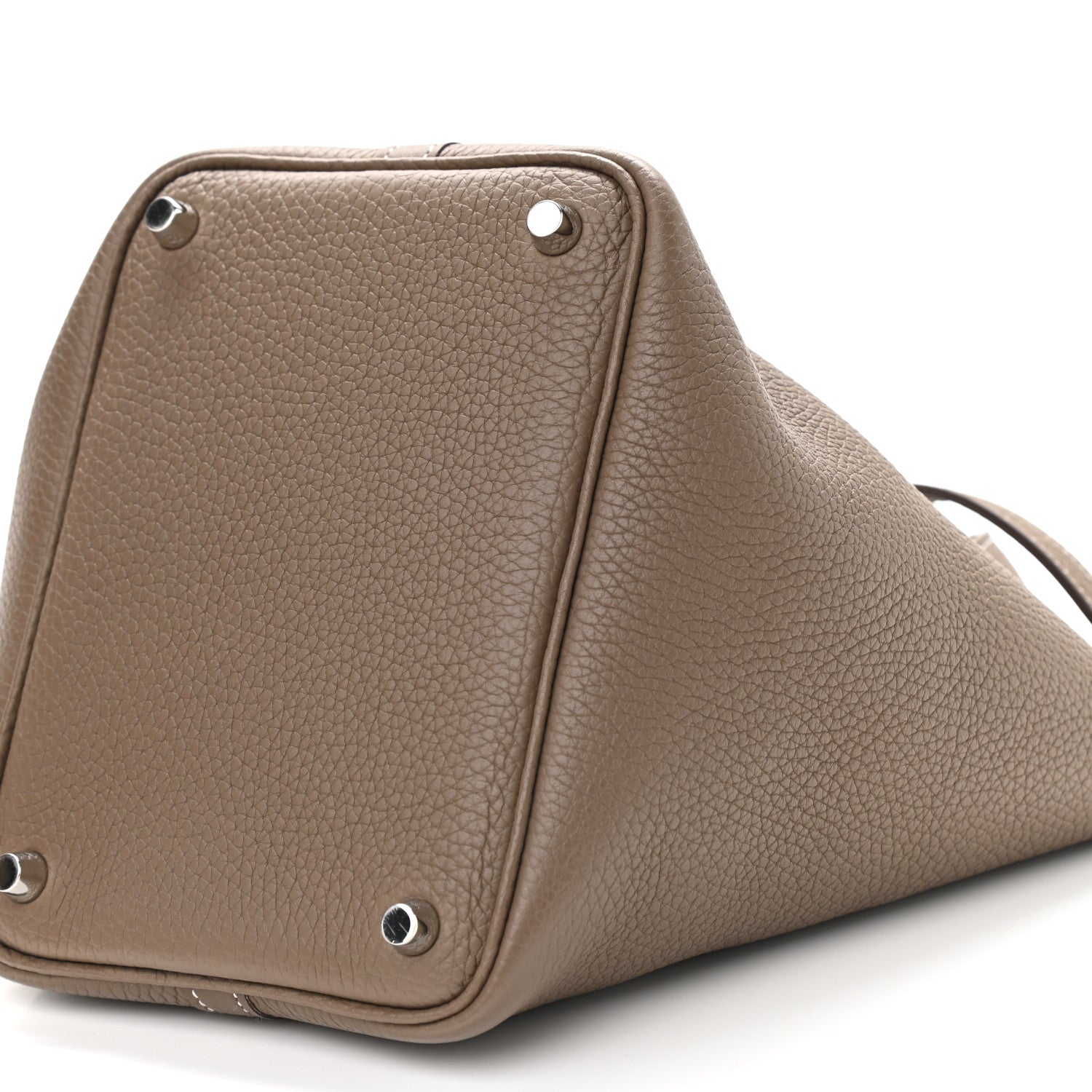 Hermes Taurillon Clemence Picotin Lock 18 PM Etoupe 9 of 9