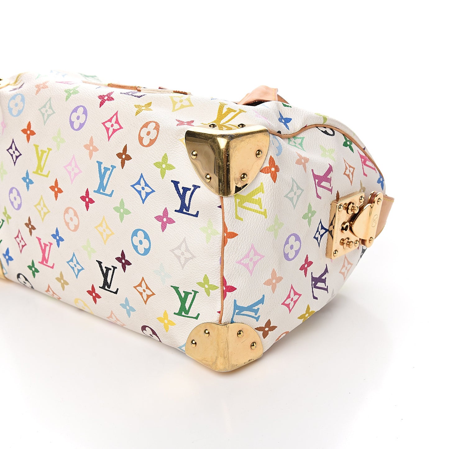 Monogram Multicolor Speedy 30 White