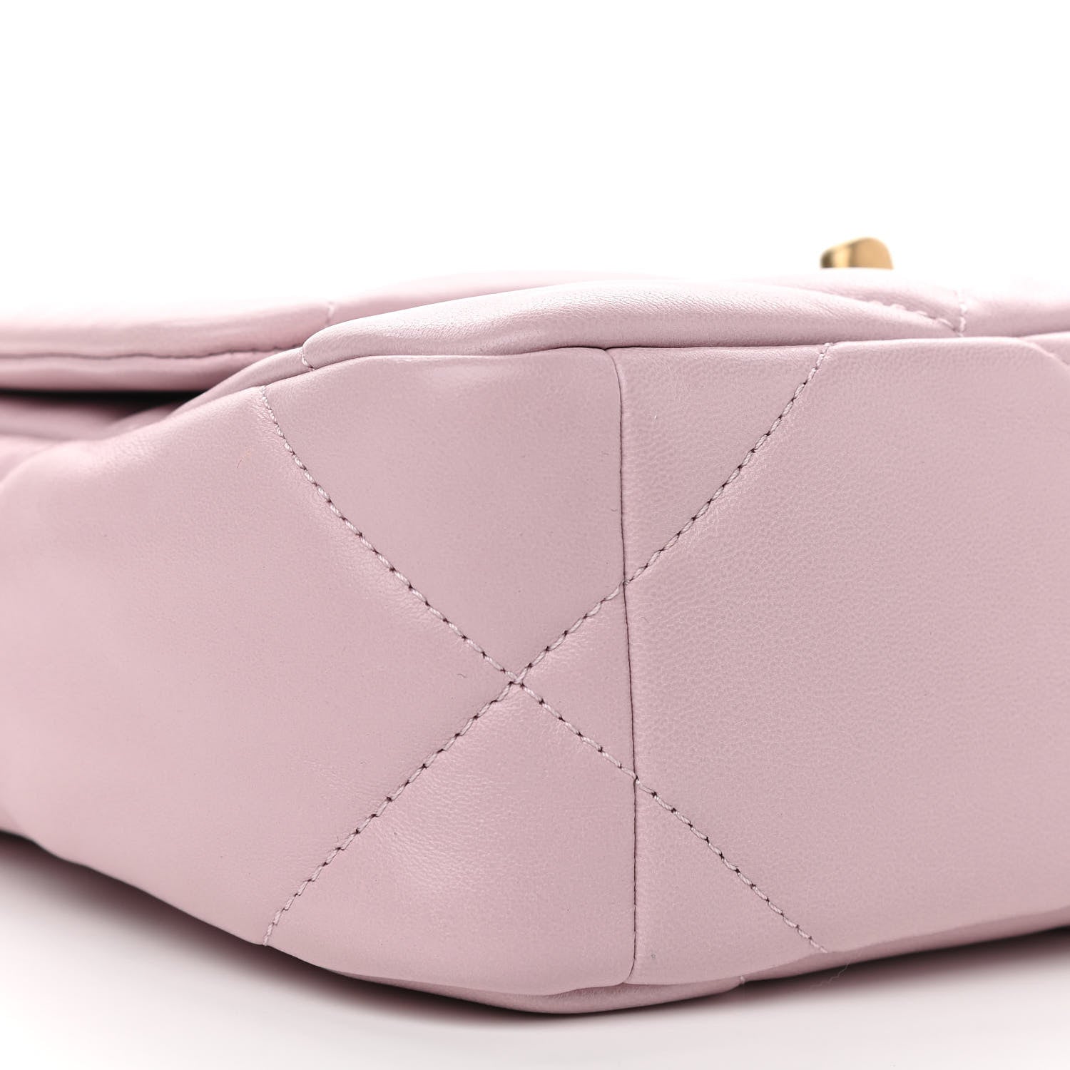 Chanel Lambskin Quilted Medium Chanel 19 Flap Light Pink 9 of 11