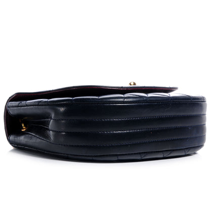 Chanel Lambskin Quilted Mini Flap Navy 4 of 9