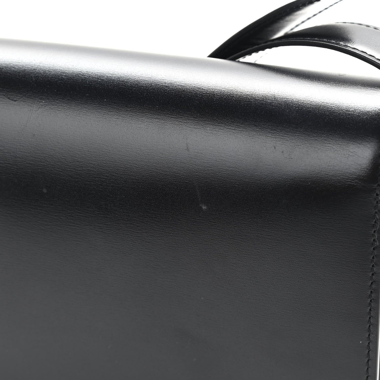 Celine Shiny Calfskin Large Triomphe Black 13 of 18