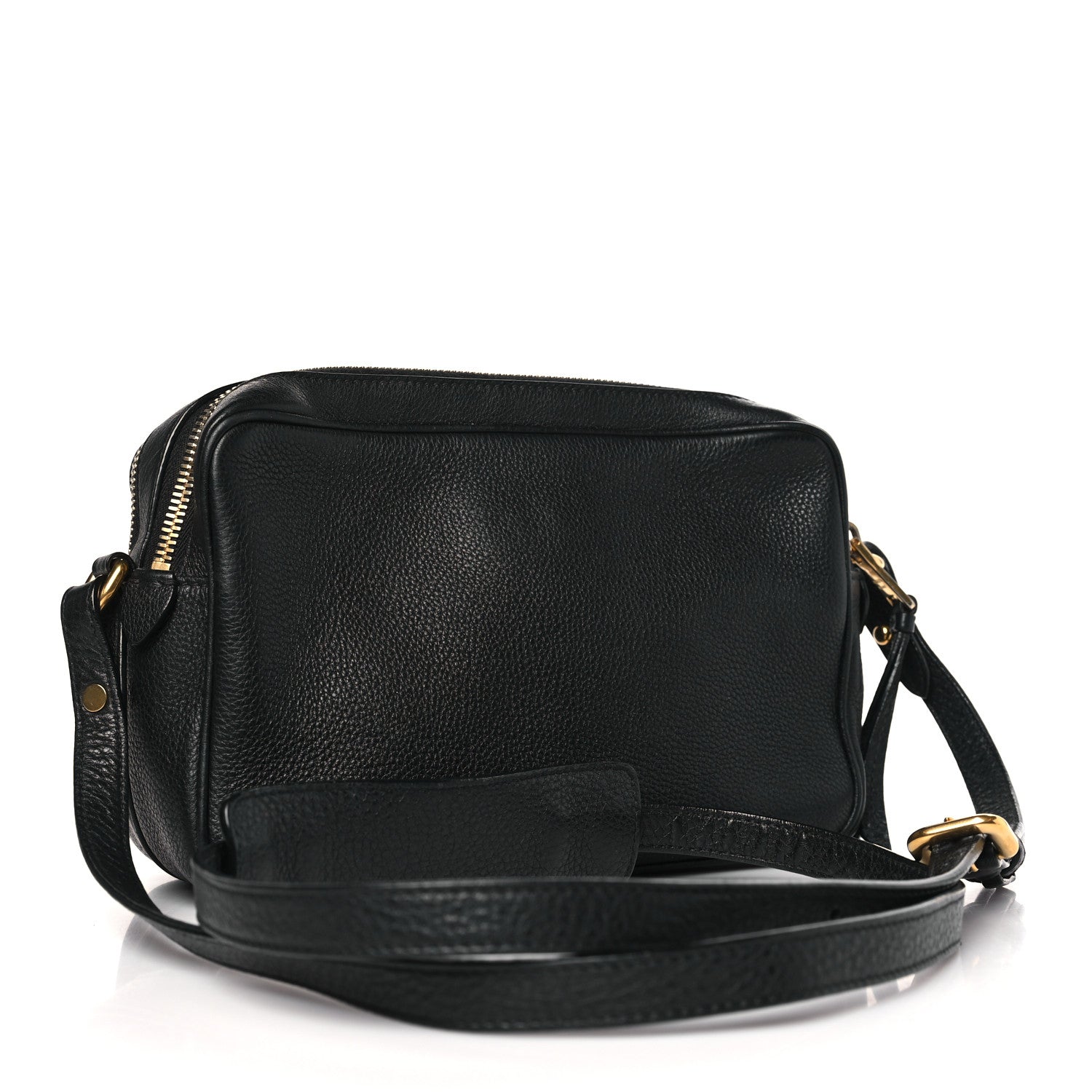Prada Vitello Phenix Camera Bag Black 3 of 10
