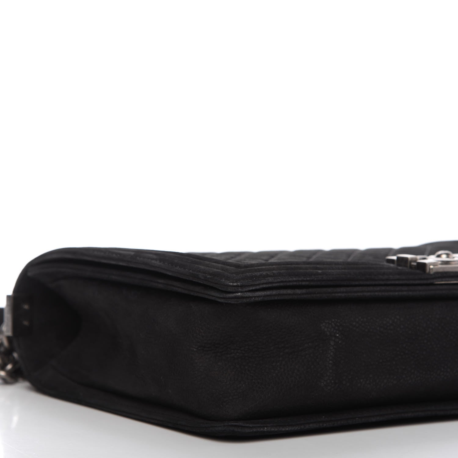 Chanel Iridescent Caviar Quilted Large Boy Flap Black 6 of 10