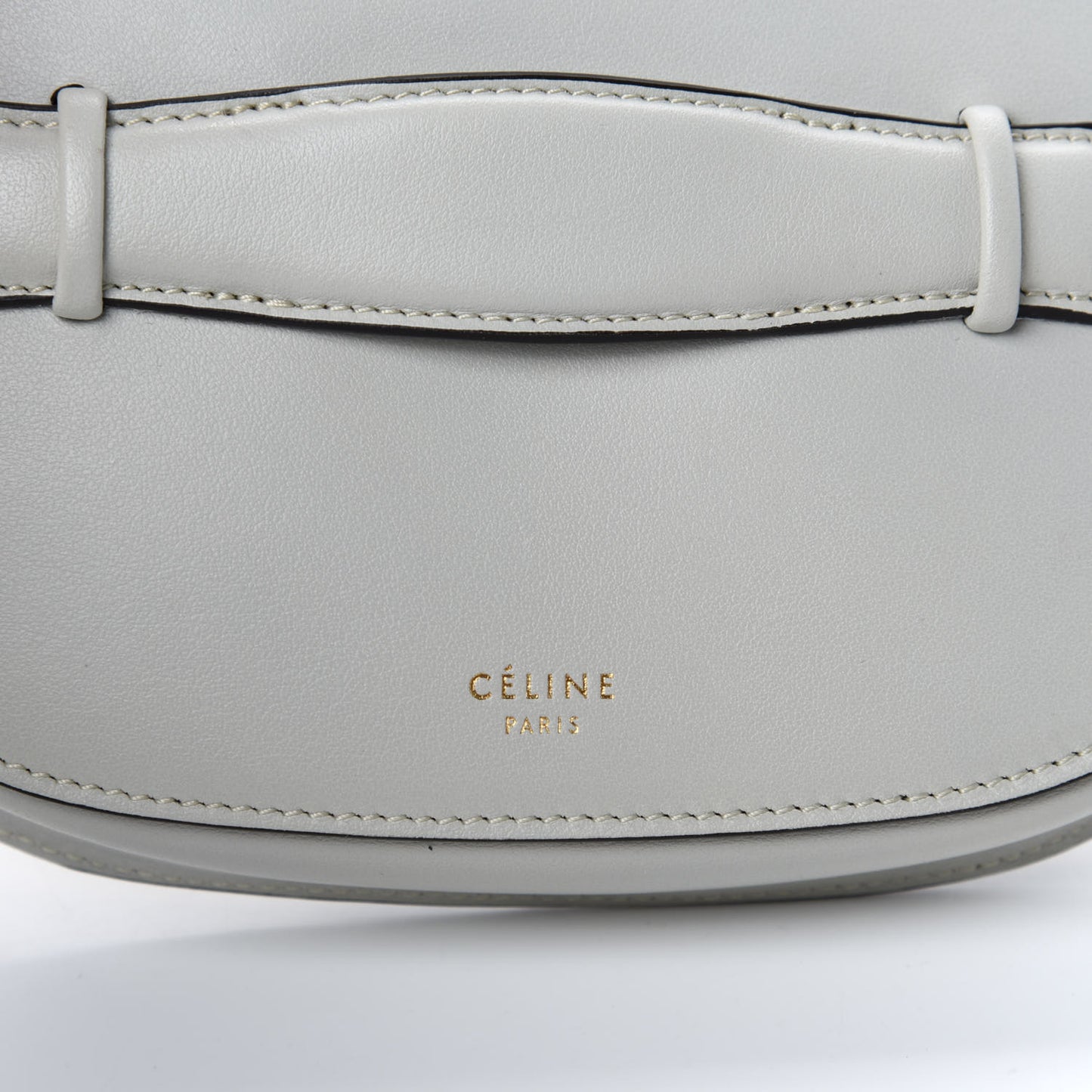 Smooth Calfskin Mini Symmetrical Bag White