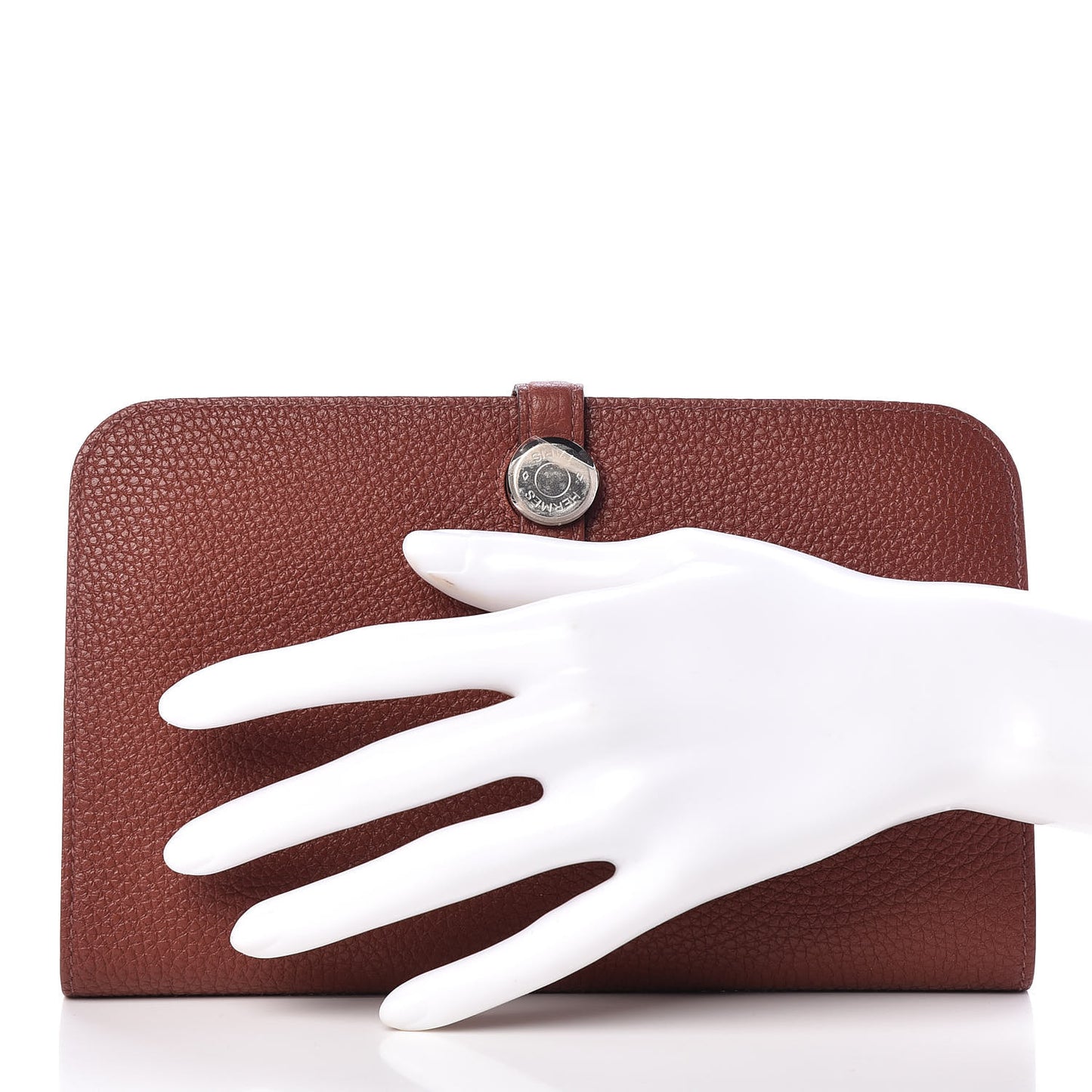 Togo Dogon Duo Wallet Marron D'Inde