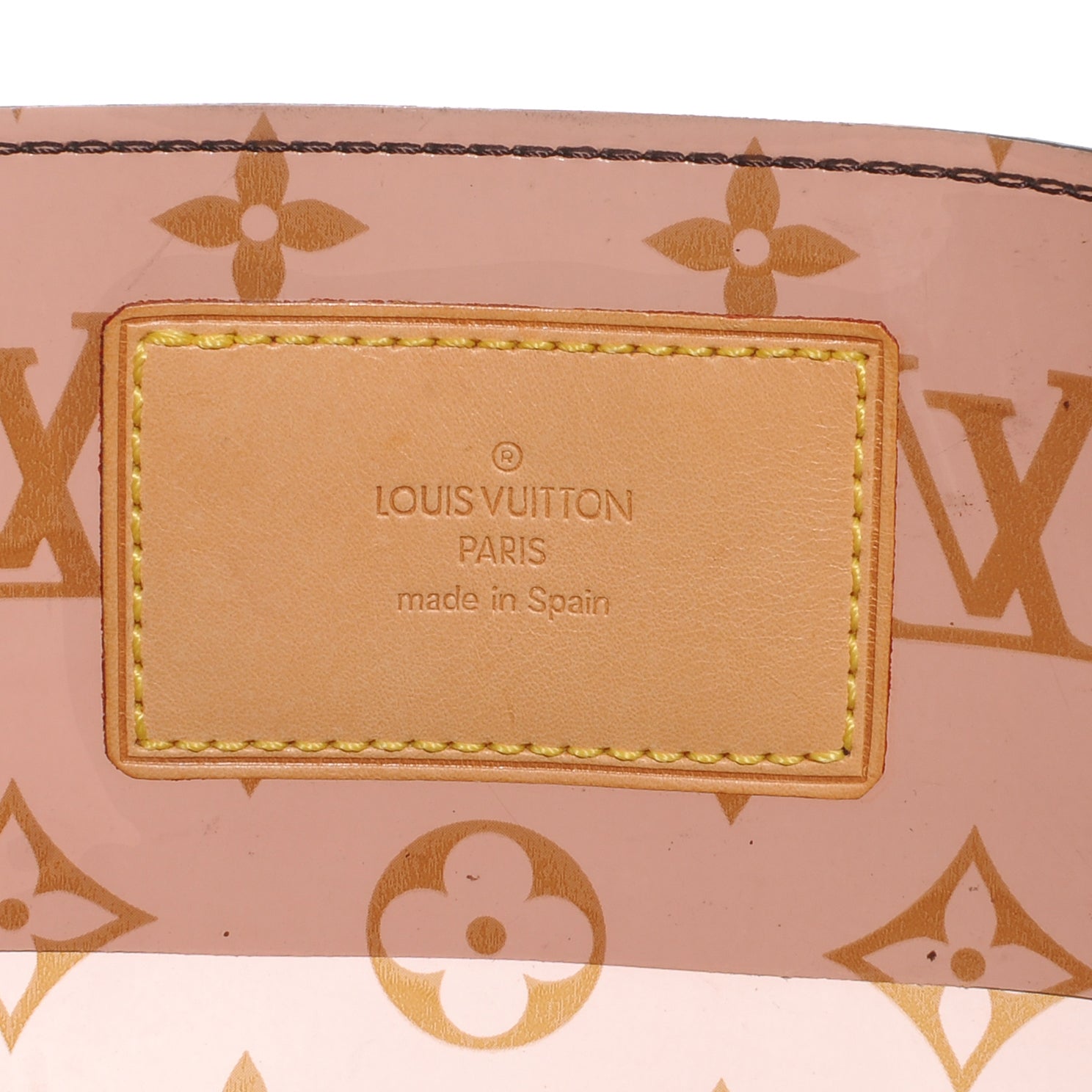 Louis Vuitton Vinyl Cabas Sac Ambre GM 6 of 7