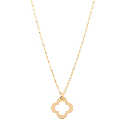 Van Cleef & Arpels 18K Yellow Gold Byzantine Alhambra Pendant Necklace 1 of 5