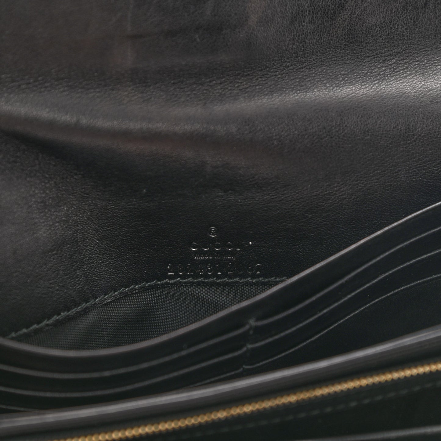 Guccissima Sukey Continental Wallet Continental Wallet Black