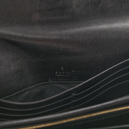 Gucci Guccissima Sukey Continental Wallet Continental Wallet Black 6 of 10