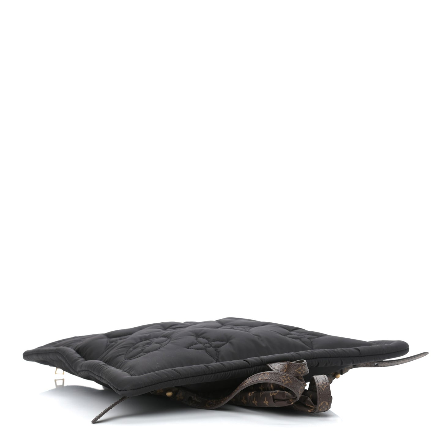 Econyl Monogram Pillow Backpack Black