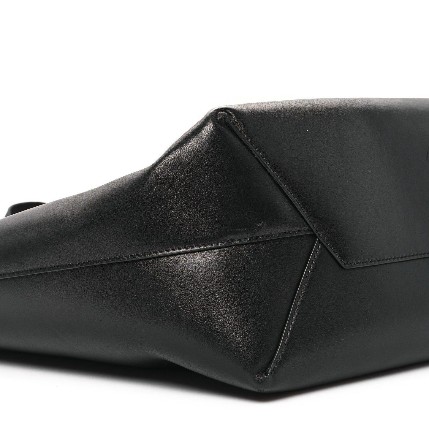 Smooth Calfskin Large Mary Kate Tote Black