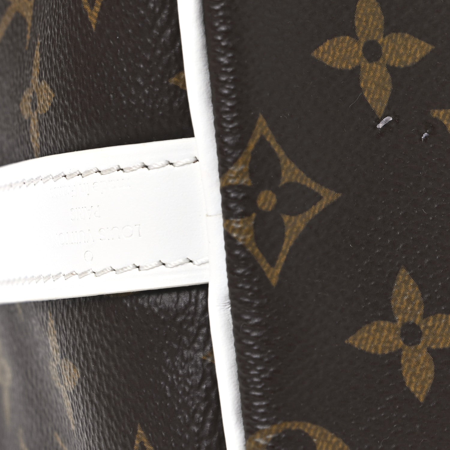 Louis Vuitton Monogram LV Match Speedy Bandouliere 25 White